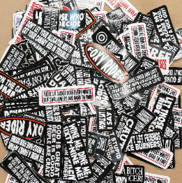 50 ASSORTED STICKERS