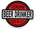 GENUINE BEER DRINKER MADE IN THE USA